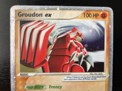 Pokemon Black Star Promo Holo Groundon ex 038 Very Good/Mildly Played Condition. - Image 4