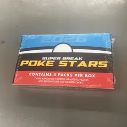 Pokemon Super Break Poke Stars 2026 box for 3 boxes - Image 1