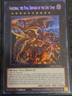 Varudras, The Final Bringer Of The End Times Prismatic Secret MP25-EN070 YUGIOH - Image 1