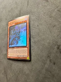 Yu-Gi-Oh! Gorz the Emissary of Darkness GLD5-EN024 Ghost Gold Rare Limited MP - Image 2
