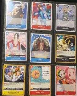 one piece THE BEST vol 1 cards TCG luffy sanji law 112 CARDS No Doubles BANDAI - Image 4