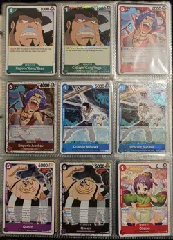 One Piece THE BEST ENGLISH Vol 1 Cards 132 Cards jolly roger cards Super Rares - Image 1