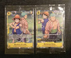 Monkey.D.Luffy Roronoa Zoro (Learn Together Deck Set) OP10-111/113 One Piece - Image 1