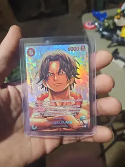 IN HAND! English Portgas D Ace SP ST15-005 One Piece OP-16 TIME OF BATTLE - Image 2