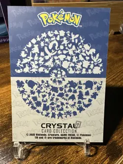 2025 Pokemon Crystal Card Collection Black Dark Edition #110 Weezing Holo - Image 3