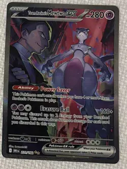 Pokemon Mewtwo EX Sir Destined Rivals Card 231/182 Near Mint Condition English - Image 1
