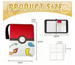 440 Pocket TCGames POKEMON TAILS Card Binder Collectors Album - Image 2