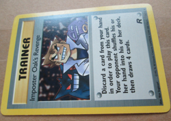 Imposter Oak's Revenge 76/82 - Uncommon WOTC TCG-Team Rocket Pokemon Card - Image 3