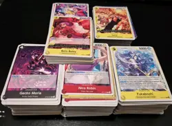 One Piece 500+ Cards Bulk Lot TCG Card Game OP-09 OP-11 Near Mint ENGLISH - Image 1
