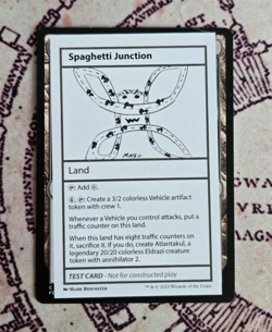 MTG Spaghetti Junction Mystery Booster Playtest Card Secret Lair NM - Image 1