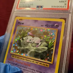 2016 Pokemon XY Evolutions Mew Holo #53 PSA 9 Mint TCG Card - Image 2