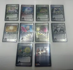 10 Card Lot Dragonball Z DBZ CCG Gohan Season L1 + L1-1 through L1-9 Score Promo - Image 1