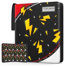 Trading Card Binder 9 Pocket，Card Binder 900 Pockets Card Book Holder Pokemon - Image 1