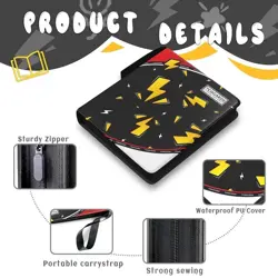 Trading Card Binder 9 Pocket，Card Binder 900 Pockets Card Book Holder Pokemon - Image 3
