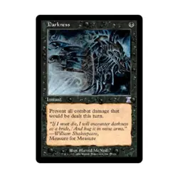 WOTC MtG Time Spiral Darkness (R) EX - Image 1