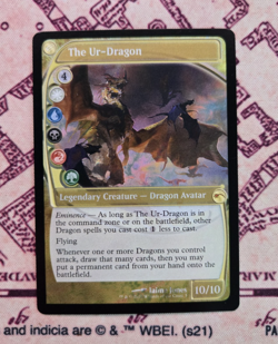 MTG Foil The Ur-Dragon Future Sight Festival in a Box Atlanta Secret Lair NM - Image 1