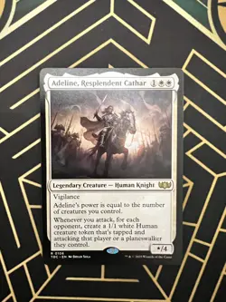 Adeline, Resplendent Cathar NM MTG Commander: Tarkir: Dragonstorm Regular - Image 1