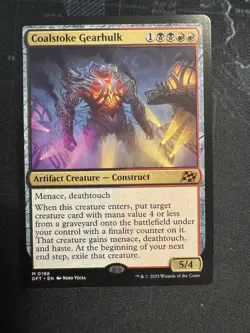 - Coalstoke Gearhulk - Aetherdrift MTG Magic NM - Image 1