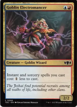 Goblin Electromancer C Commander: Tarkir: Dragonstorm 99 Near Mint MTG - Image 1