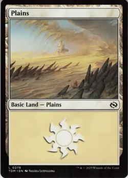 Plains (0278) L Tarkir: Dragonstorm 278 Near Mint regular MTG - Image 1