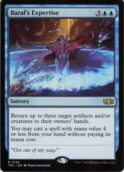 Baral's Expertise R Commander: Tarkir: Dragonstorm 146 Near Mint MTG - Image 1