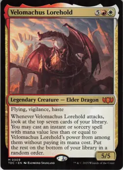 Velomachus Lorehold M Commander: Tarkir: Dragonstorm 309 Near Mint MTG - Image 1