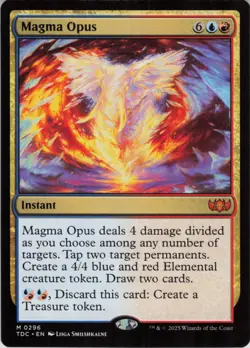 Magma Opus M Commander: Tarkir: Dragonstorm 296 Near Mint MTG - Image 1