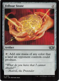 Fellwar Stone U Commander: Tarkir: Dragonstorm 318 Near Mint MTG - Image 1