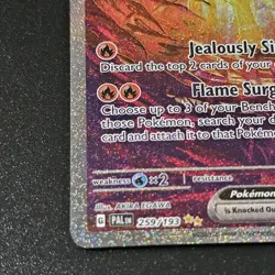 Pokemon Chi-Yu ex 259/193 Paldea Evolved Special Illustration Rare SIR NM/MT - Image 2