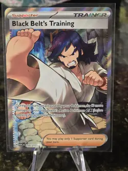 Black Belt's Training 255/217 - Ascended Heroes - Pokemon TCG- Ultra Rare - NM - Image 1
