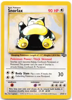 Snorlax 27/64 Unlimited Jungle MP - Image 1