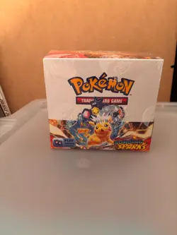 Pokemon TCG: Surging Sparks Factory Sealed Booster Box - Image 1