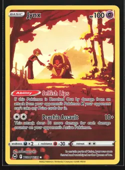 Pokemon Jynx TG04 Silver Tempest Trainer Gallery Ultra Rare Holo NM - Image 1