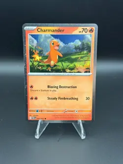Charmander 007/091 Holo Common Cosmos Holo Pokemon Near Mint - Image 1