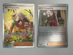 POKEMON AZ's TRANQUILITY 120/086 SPECIAL ILLUSTRATION RARE CHAOS RISING - Image 1