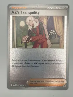POKEMON AZ's TRANQUILITY 120/086 SPECIAL ILLUSTRATION RARE CHAOS RISING - Image 4