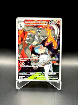 Pokemon TCG Team Rocket's Houndoom Illustration Rare -DRI English 191/182 NM - Image 1