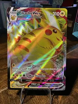 2023 Pokemon Pikachu Vmax SWSH286 Black Star Promo NM - Image 1