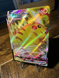 2023 Pokemon Pikachu Vmax SWSH286 Black Star Promo NM - Image 2