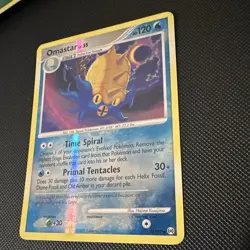 Nintendo Pokemon TCG Omastar Arceus Reverse Holo Rare 23/99 English - Image 2