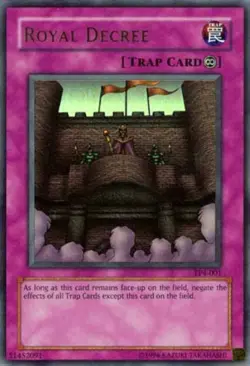 yugioh Royal Decree TP4-001 Ultra Rare Near Mint - Image 1