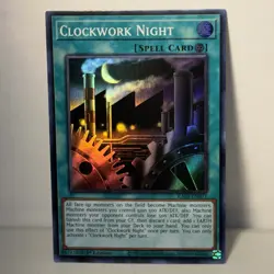 Clockwork Night - RA03-EN071 - Super Rare 1st Edition NM Yugioh TCG - Image 1