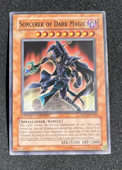 Sorcerer of Dark Magic - MOV-EN002 - Common - Limited Edition - YuGiOh MP/HP - Image 1
