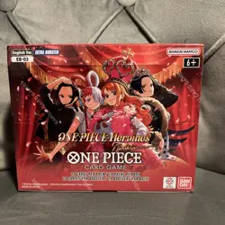 One Piece Heroines Edition Booster Box Extra Booster EB03 New Clean Wrap English - Image 1