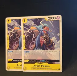 Bandai One Piece Card Game Avalo Pizarro OP16-102 x2 EN Regular - Image 1