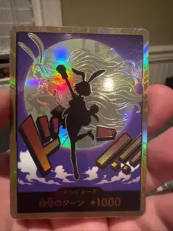 DON !! Card Gold Frame Carrot ONE PIECE Card The Best Vol.2 Japanese PRB-02 - Image 1