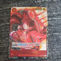 One Piece TCG Monkey.D.Luffy ST01-012 Alt Art OP05 NM ENGLISH - Image 1