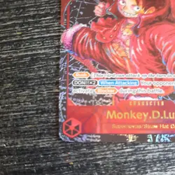 One Piece TCG Monkey.D.Luffy ST01-012 Alt Art OP05 NM ENGLISH - Image 5