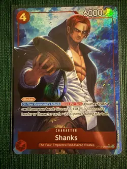 One Piece Tcg Shanks Alt Art OP12-008 Legacy of the Master English - Image 1