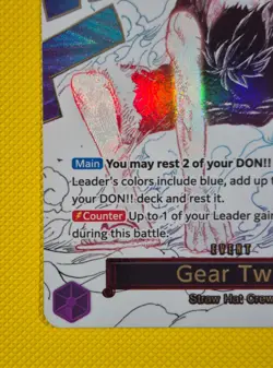 Luffy Gear Two Alt Art OP11-080 One Piece - Image 3